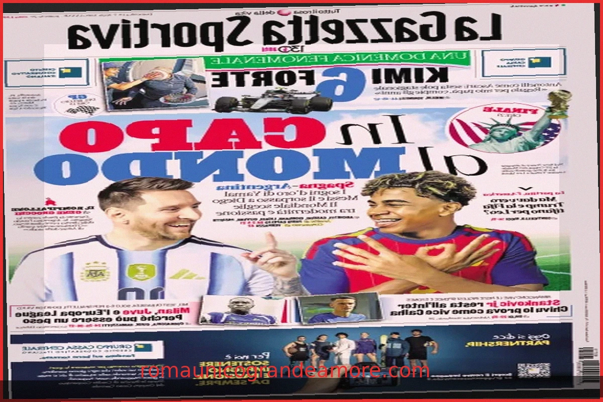 Rassegna Stampa: Messi vs. Yamal, priorità attaccante per la Juventus
