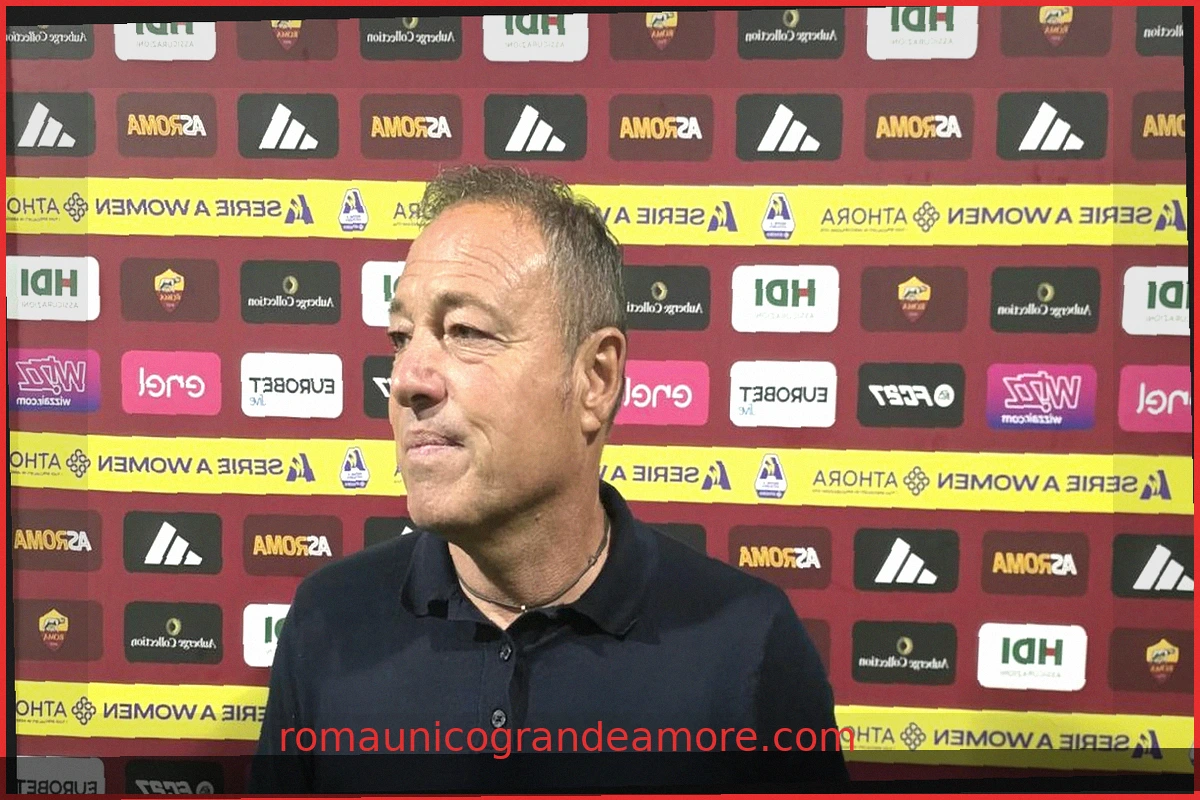 Roma Femminile, Piovani: "Si è vista solo la mia squadra in campo. Faccio i complimenti alle ragazze".