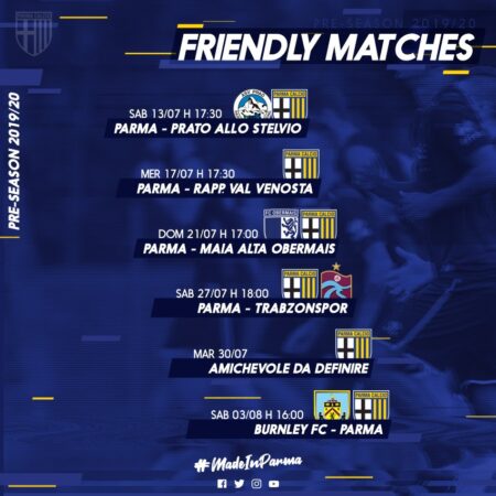 Il programma delle amichevoli estive: oggi la partita contro il Trastevere