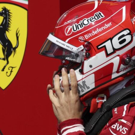 Leclerc furioso al team radio con l’ingegnere Ferrari: «Lasciami stare»