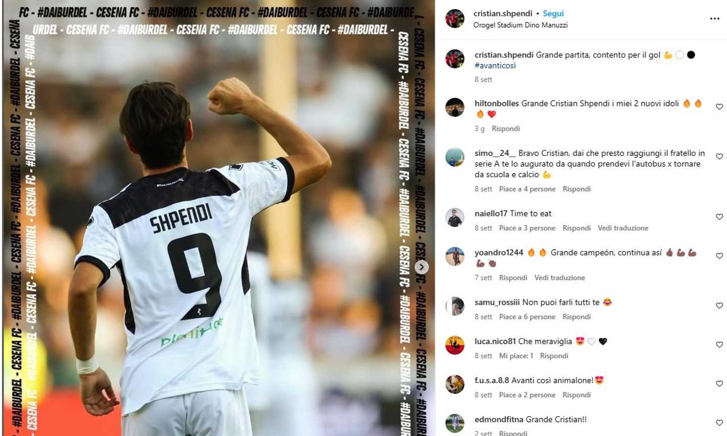Preview Cesena: Partenza Vincente in Serie B, 3-1 Contro il Pescara con Gol di Shpendi