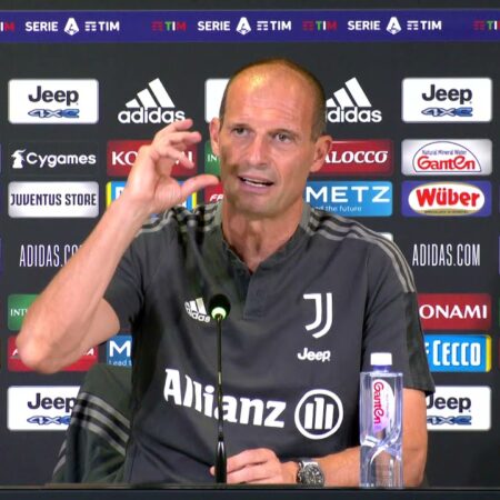 Allegri: “Non si possono prendere due gol così. Non percepiamo il pericolo”