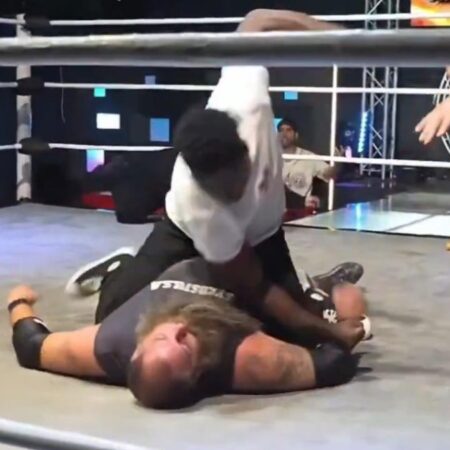 Un’Aggressione Reale Sconvolge il Wrestling: Raja Jackson Mette KO Syko Stu
