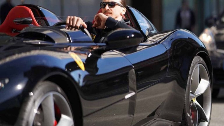 Preview Zlatan Ibrahimovic Incontra Flavio Manzoni: Passione Ferrari Oltre il Calcio