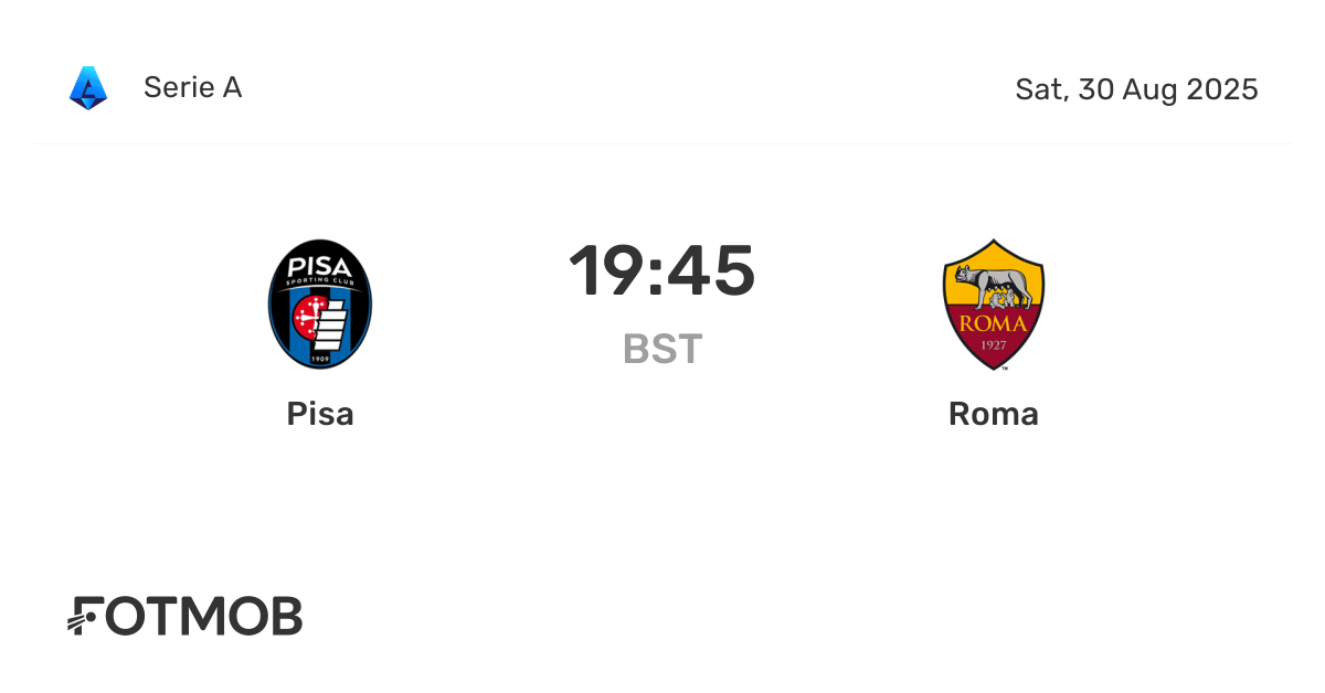 Preview Pisa-Roma 0-1: La Roma Conquista la Vittoria con Soulé, Gasperini a Punteggio Pieno