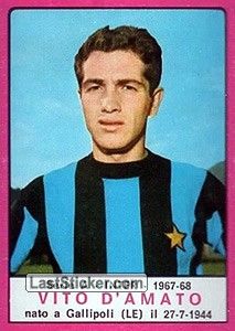 Scomparso Vito D’Amato, storico calciatore di Lazio, Inter e Roma, all’età di 81 anni