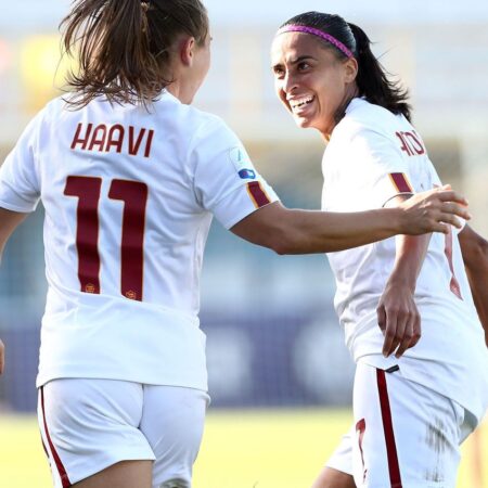 Roma Femminile, Haavi: «Segnare è sempre molto emozionante, ancora di più nel derby»