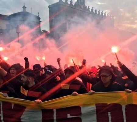 Scontri a Nizza: Tensione Elevata tra Tifosi della Roma e del Nizza prima della Partita