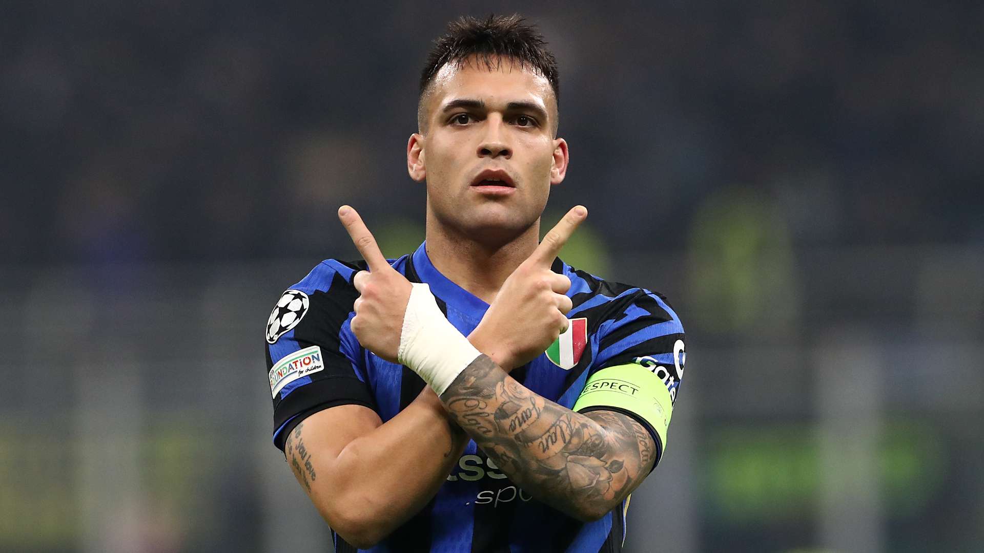 Preview Lautaro Martinez nella storia: doppia a Portorico e aggancio a Crespo come 4° marcatore argentino di sempre