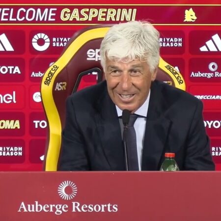 Gasperini difende la Roma: «L’atteggiamento è il loro punto di forza, sono sempre al top»