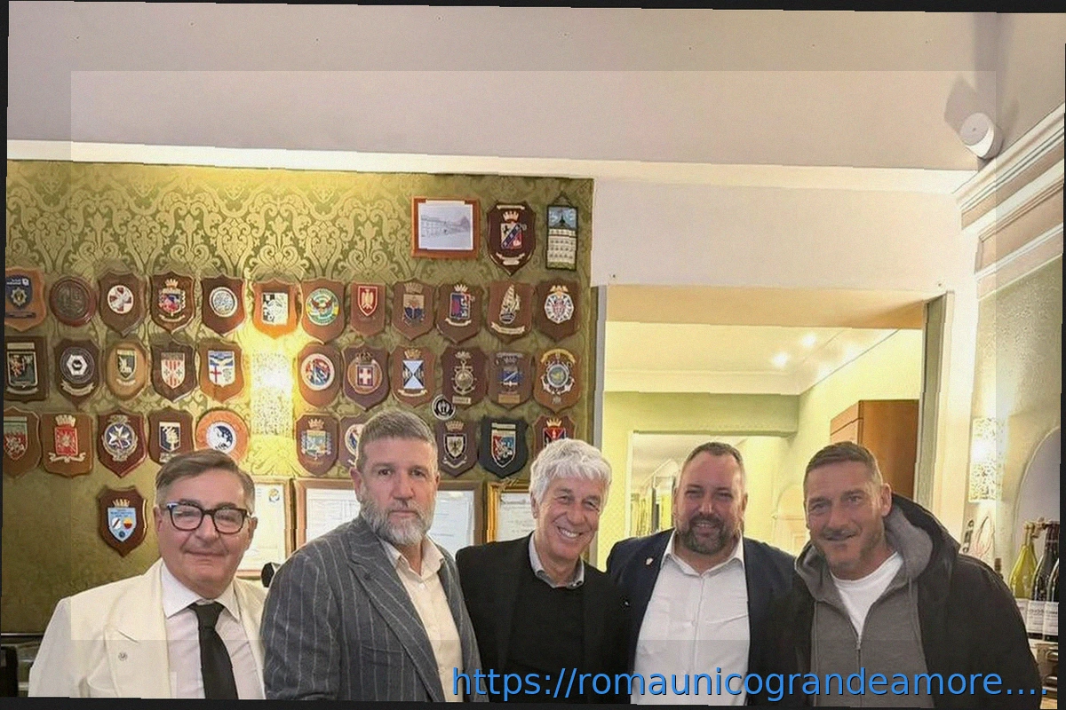 Preview Cena Totti-Gasperini, Candela: «Che piacere discutere di calcio con loro!»