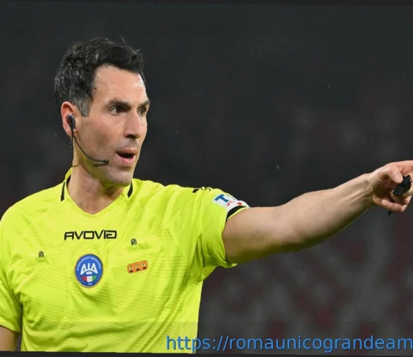 Serie A, designazioni arbitrali 30ª giornata: Sacchi per Roma-Lecce