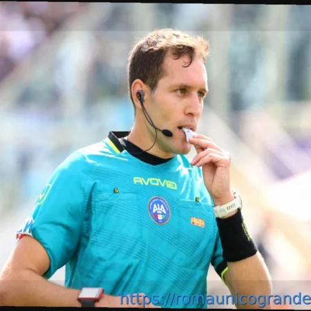 L’arbitro Marcenaro designato per Roma-Atalanta