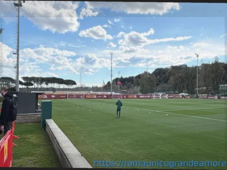 La Roma riprende gli allenamenti