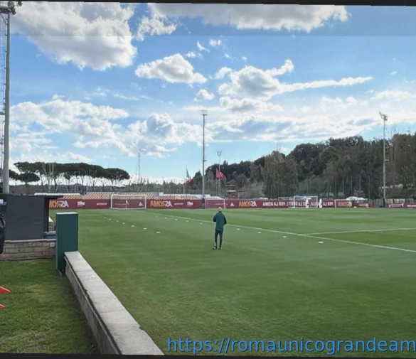 La Roma riprende gli allenamenti