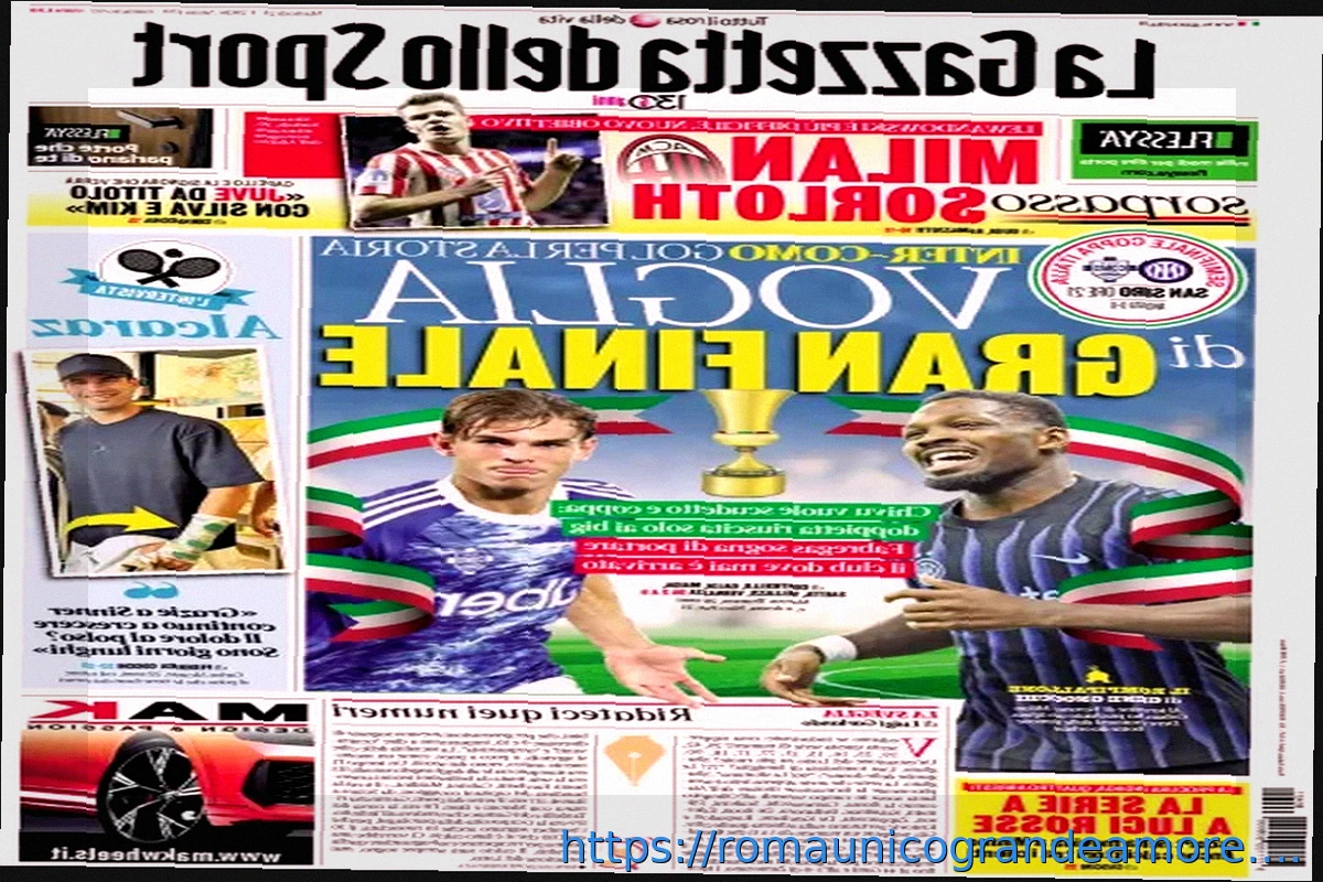 Preview Finale di Coppa Italia in palio, il mistero Pulisic