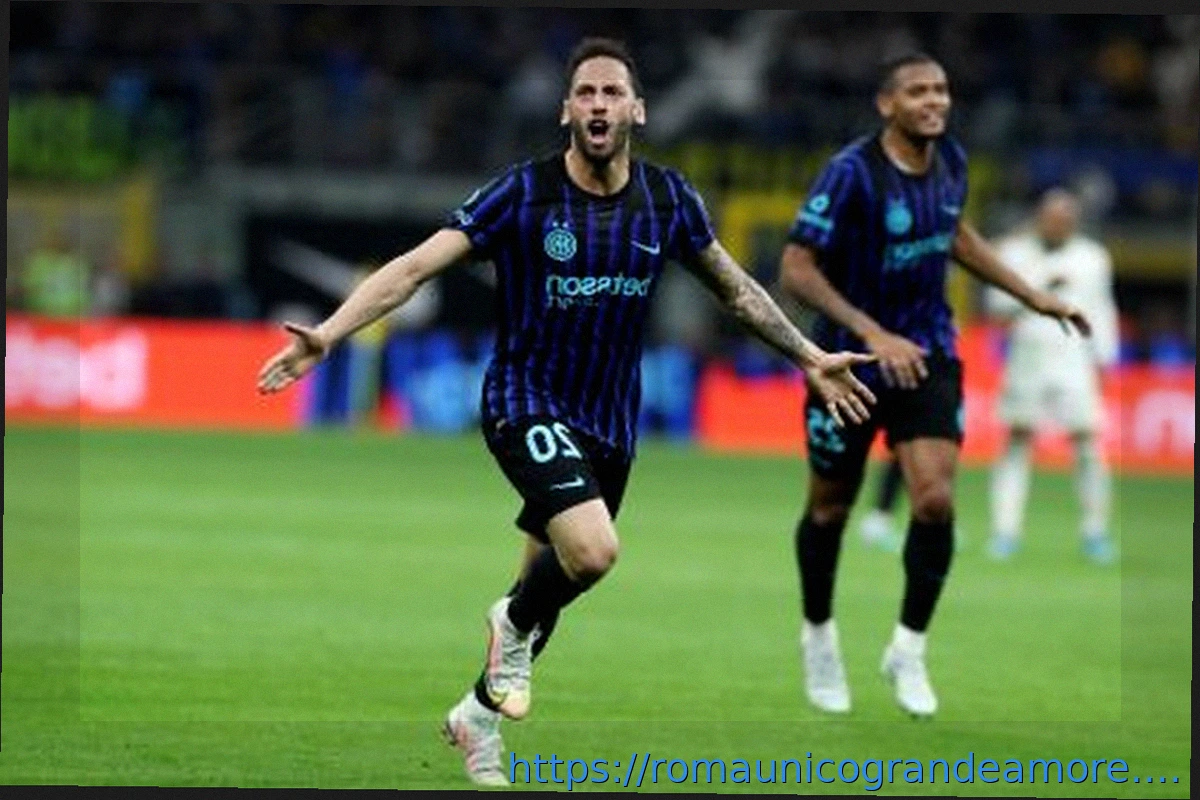 Preview L’Incredibile Gol dalla Lunga Distanza di Hakan Calhanoglu per l’Inter contro la Roma
