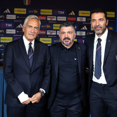 De Laurentiis: «Conte non abbandonerà mai il Napoli» nonostante i collegamenti con l’Italia